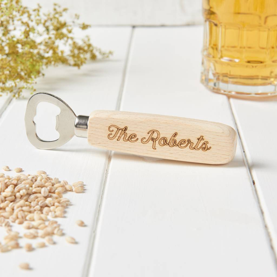 Personalised New Home Beer Bottle Opener
