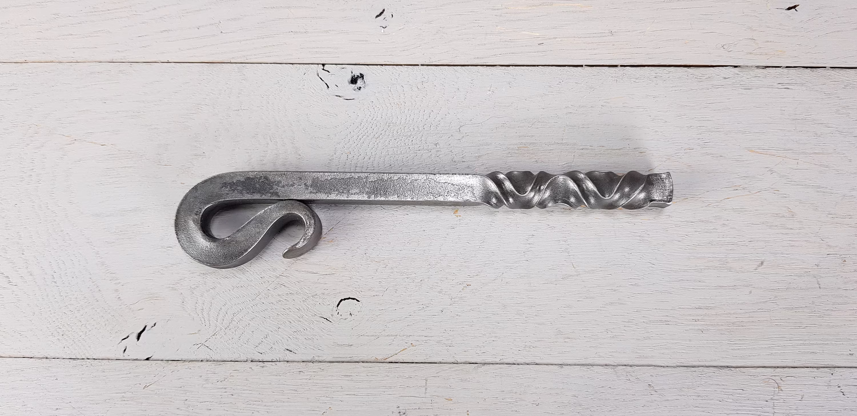 Reverse Twist Beer Bottle Opener - Blacksmith Hand Forged