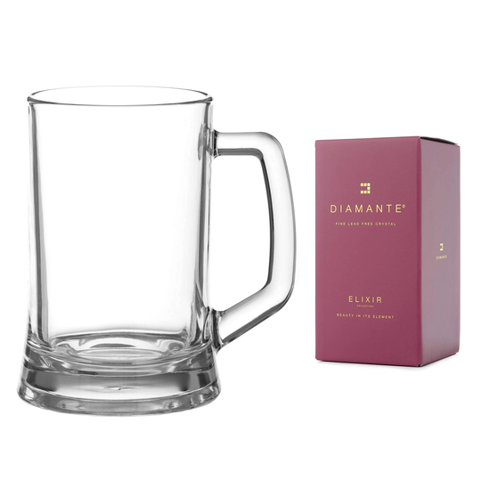Beer Tankard - Mug Made From Bulky Durable Glass