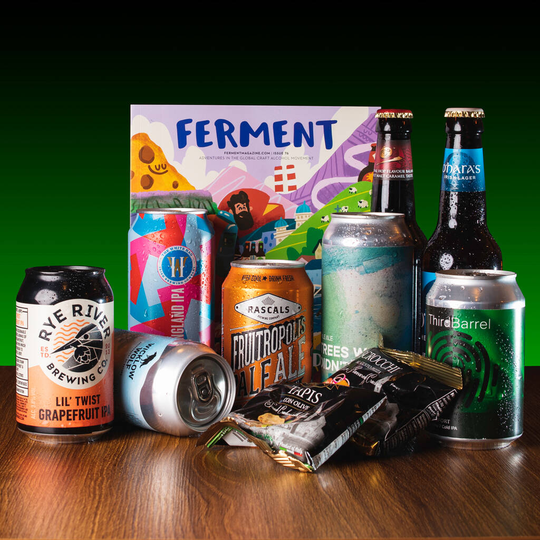 Eight Mixed Craft Beers And Ferment Magazine
