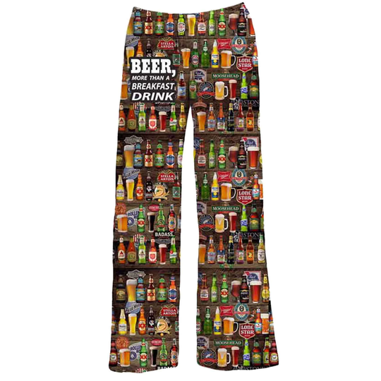 Brief Insanity Beers Of The World Unisex Lounge Pant
