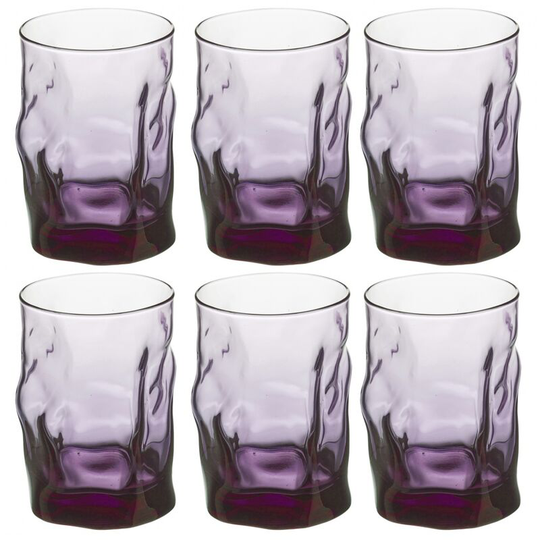 Single Bormioli Rocco Sorgente Drinking Glasses 30cl - Purple - Purple