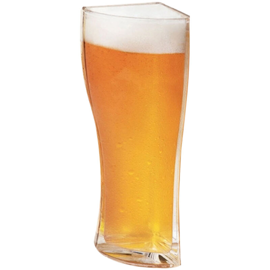 Super Schooner Beer Cup Mug Cup Separable 4/1 part Fall Resistant Thick Beer Mug Glass Cup Transparent for Club Bar Party Home,model:Transparent