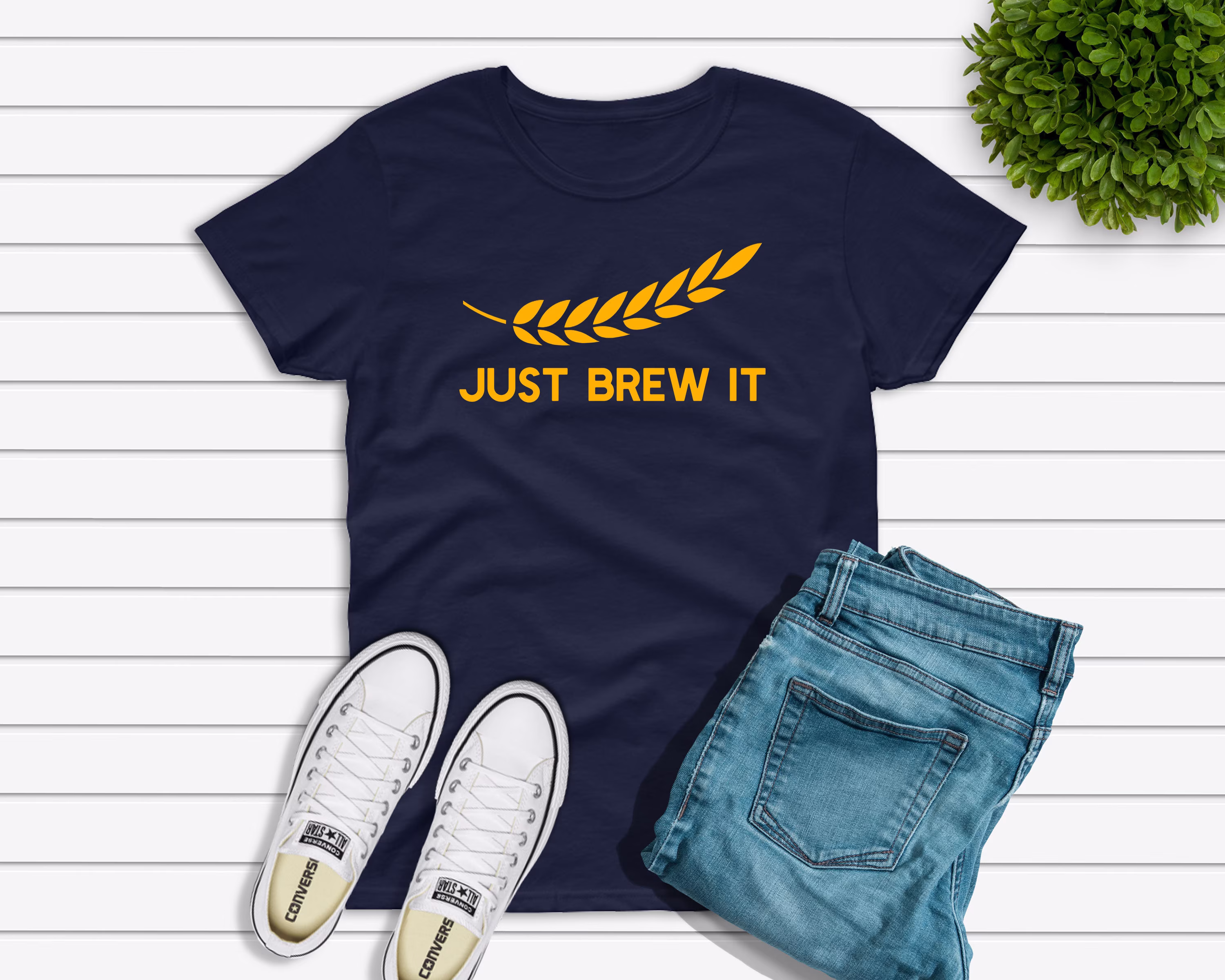 Just Brew It T-Shirt, Funny Beer Brewing Shirt, Homebrewing Gift, Homebrewer Dad Tshirt, Unisex Jersey Short Sleeve Tee