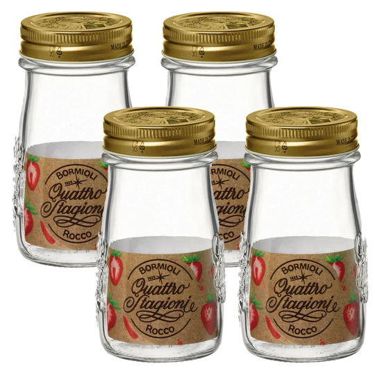Quattro Stagioni 4 Piece Preserving Jar Set
