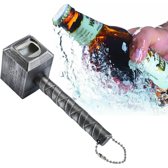 Thor's Hammer Bottle Opener Beer Opener,Creative Beer Bottle Opener,Thor's Hammer Bottle Opener Great Gift for Bar Home