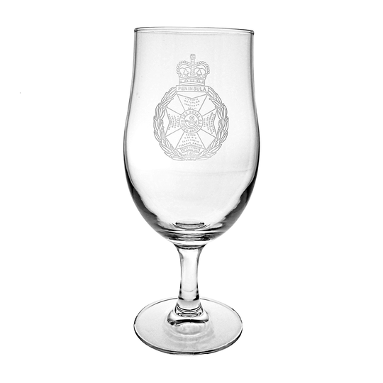 Royal Green Jackets Stemmed Beer Glass