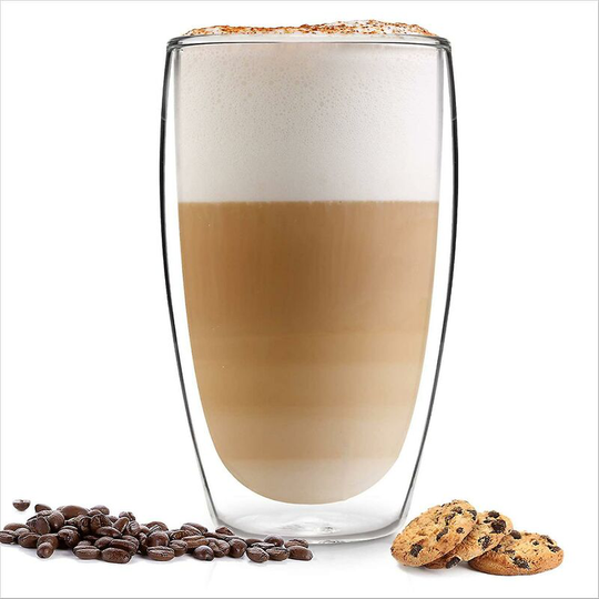 Double Walled Coffee Cups Thermo Insulated Drinking Glasses Thsinde