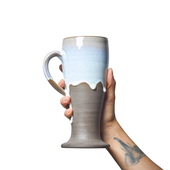 Wheat Beer Mug With Effect Glazes, Weizen Bierkrug