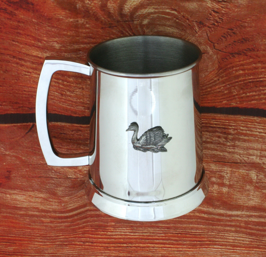 Swan Tankard Metal Drinking Mug Free Engraving Mothers Day Gift 357