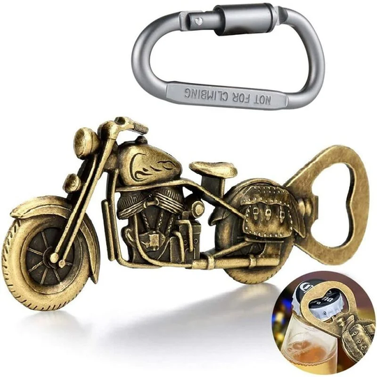 Gifts for Men, Vintage Motorcycle Beer Bottle Opener, Men Gifts for Dad Grandpa Christmas, Bartender Beer Bottle Opener for Bar Party, Motorcycle