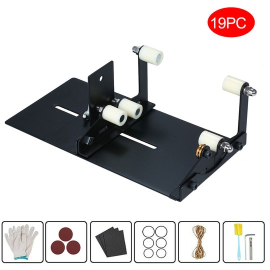 19PC Glass Bottle Upgrade Version Square and Round Wine Beer Glass Sculptures Cutter