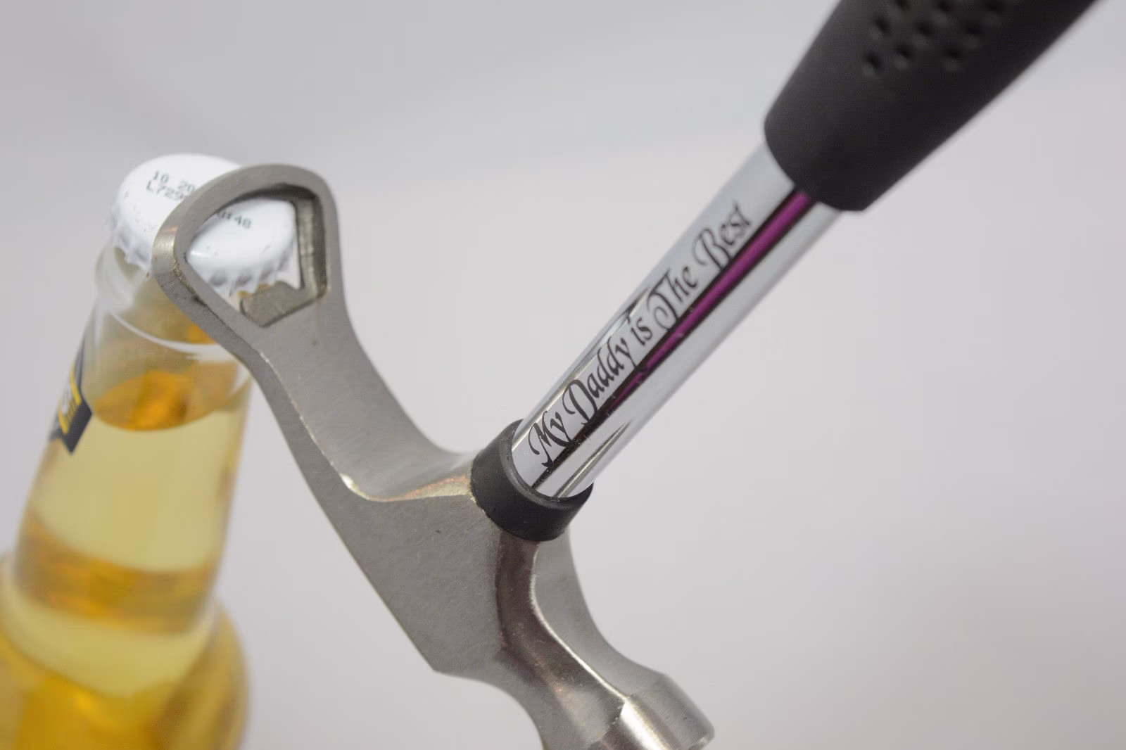 Any Words, Birthday Gift Present, Christmas For Him, Personalised Men, Hammer + Box, Unique Gift For Beer Bottle Opener