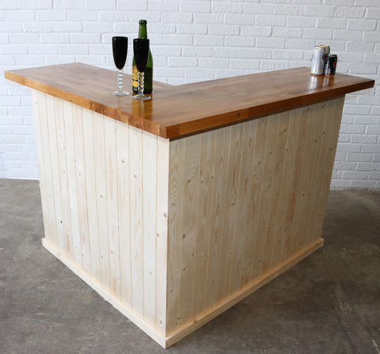 The Wessex Oak & Pine Home Bar