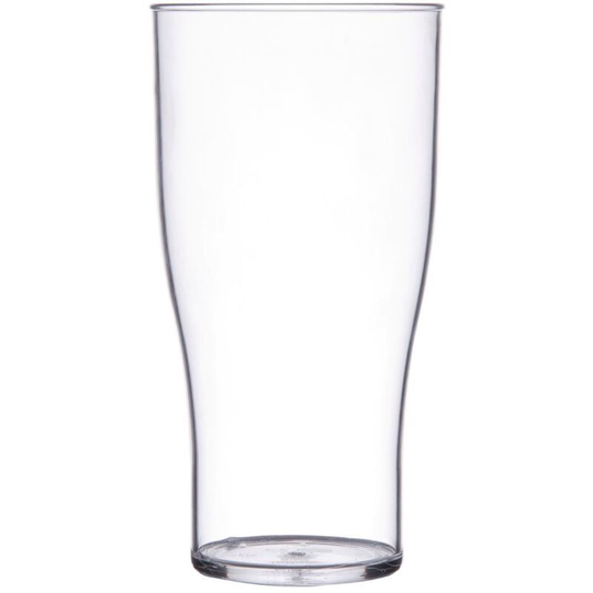 Polystyrene Beer Glasses 570ml ce Marked Pack of 48 - CB780