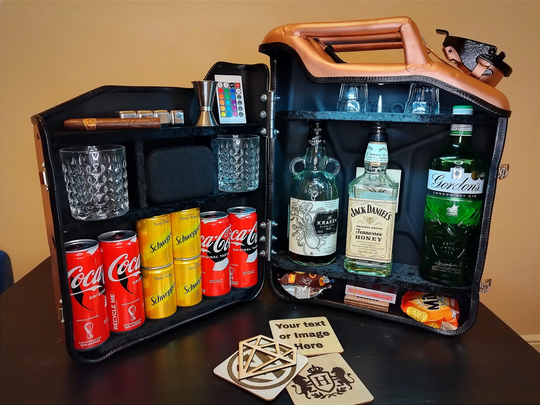 Gas Can Bar, Jerry Mini Military, Army, Navy, Gift, Gift For Gamers