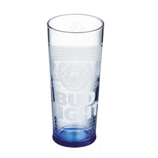 Personalised Engraved Budweiser Light Glass, Bud Christmas Gifts, Birthday Any Occasion