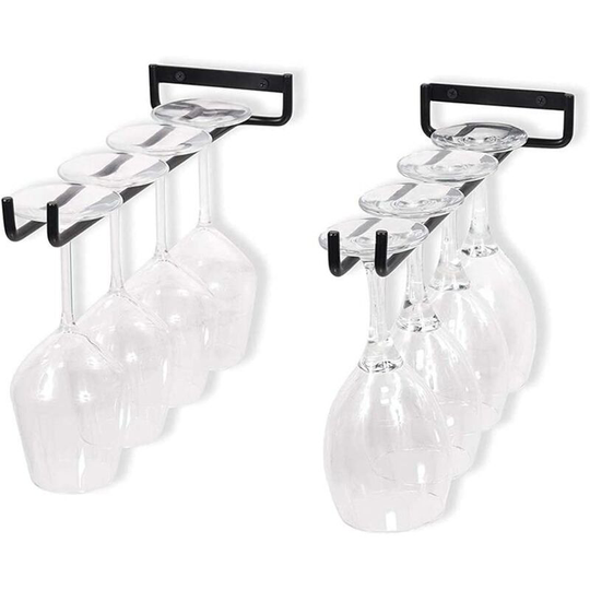 Set of 2 cup holders for wine glasses, beer mugs - 30 cm
