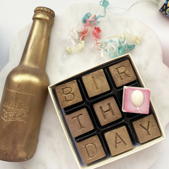 Chocolate Birthday And Beer Box