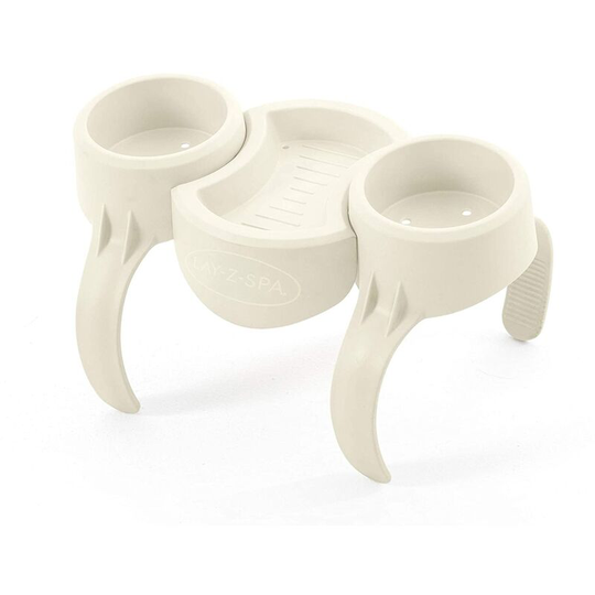 Lay-Z-Spa Hot Tub Drinks and Food Holder, Inflatable Spa Accessory with Logo