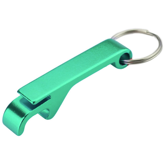 Superseller - Key Chain Beer Bottle Opener Pocket Metal Metal Split Tool Keychain Bulk Kitchen Bar Tool Accessaries with Claw Bar, Green - Green