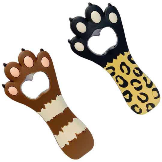 2PCS Bottle Opener, Upgraded Beer Bottle Opener with Magnet, Beer Gifts for Men Women, Christmas Gift, Husband, Dad, Boyfriend, Cat's Paw