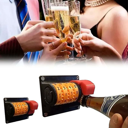 2pcs Beer Countertop Bottle Opener, Creative Wall Mount Bottle Opener, Beer Soda Cap Opener for Kitchen