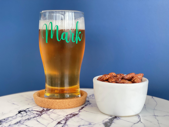 Personalised Pint Glass - Beer Father's Day Gift Gifts For Him