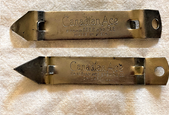 Vintage Old-style Metal Can/Bottle Openers, Advertising Bottle Openers - Variety, Your Choice