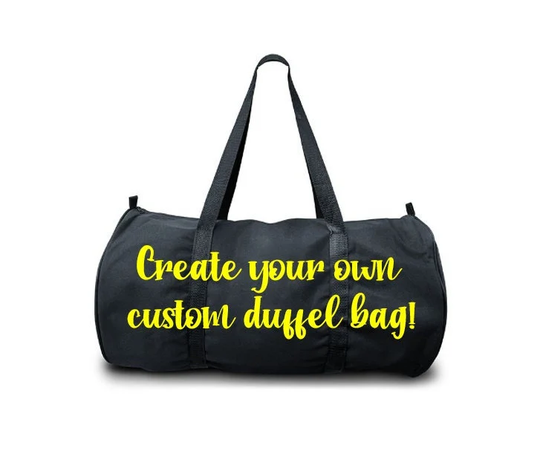 Personalized Duffel Bags - 18" W X 10