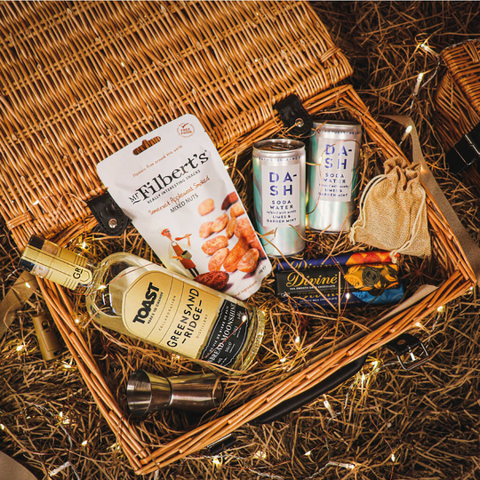 Personalised Toast Ale Moonshine Spirit Premium Hamper