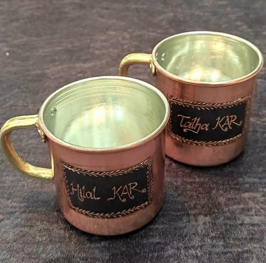 Personalized Copper Mug, Name Engraved Mug Cup, Valentine's Day Gift, Anniversary